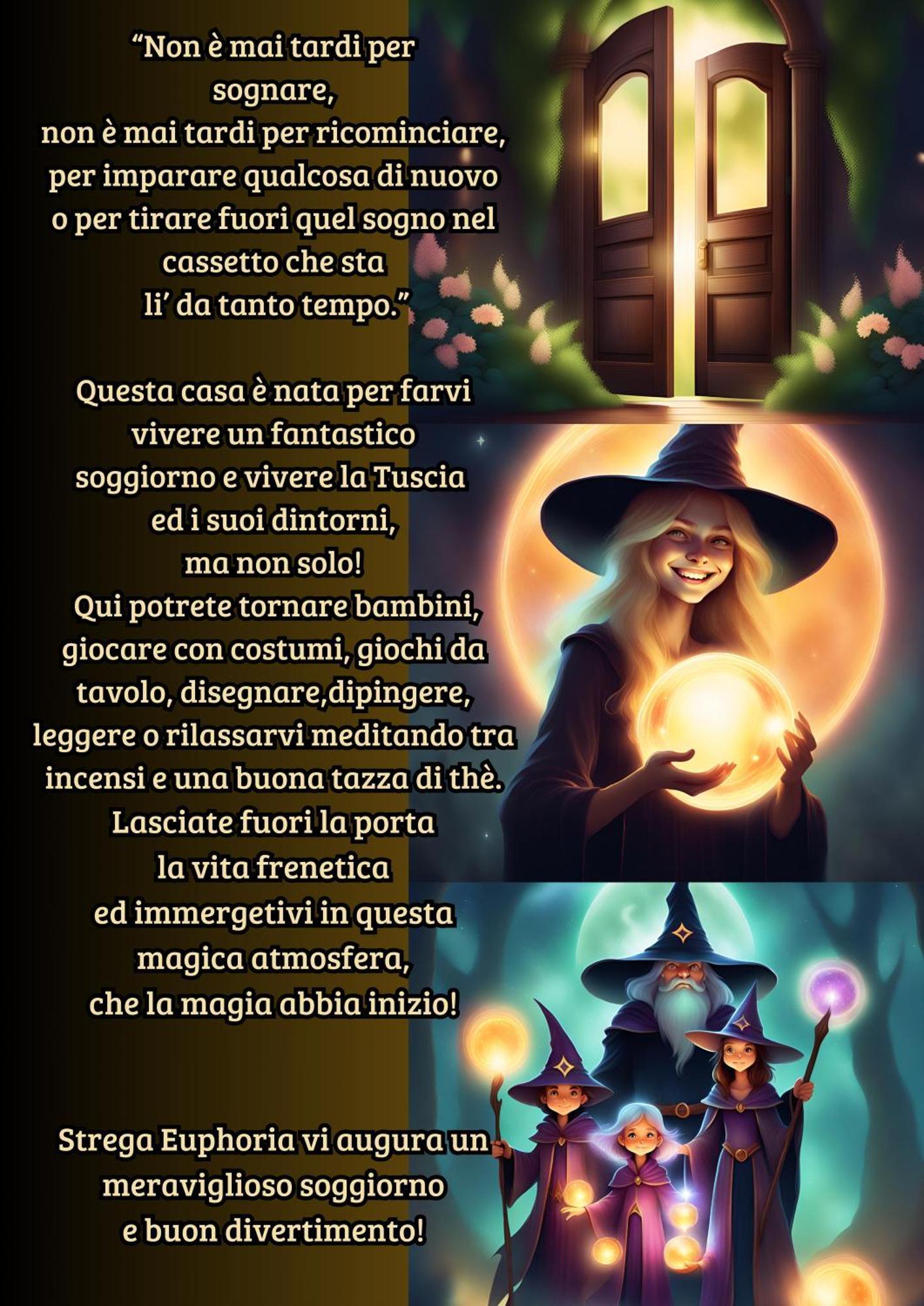 La Casa Di Strega Euphoria - Casa Vacanza Tra Arte E Magia Viterbo Exterior photo